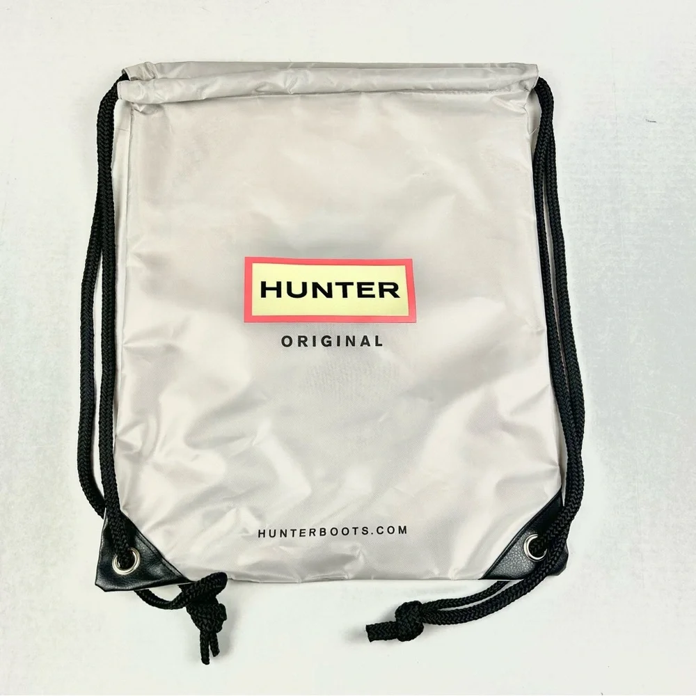 Hunter Boots Vinyl Draw String Bag